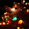 C7 Multicolor Vintage Christmas String Lights, 25Ft with 27 Ceramic Bulbs (2 Spare), Outdoor Christmas Decorations